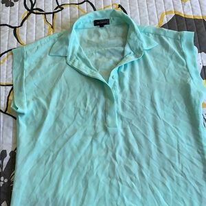 Turquoise dress shirt